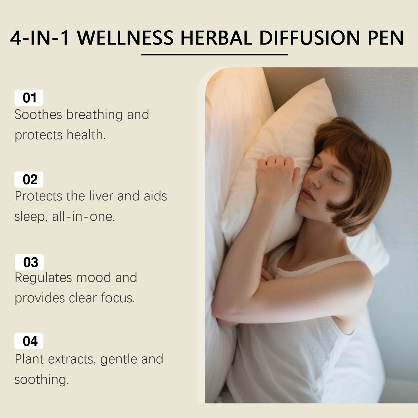 4-in-1 Aromatherapy Diffuser Pen | Breathing & Relaxation 4-Pack