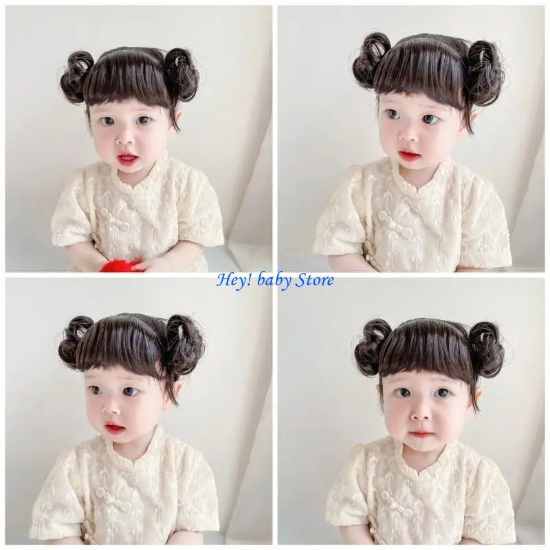 Baby Bun Headband | Cute Hair Decor for Toddlers Ages 1–4