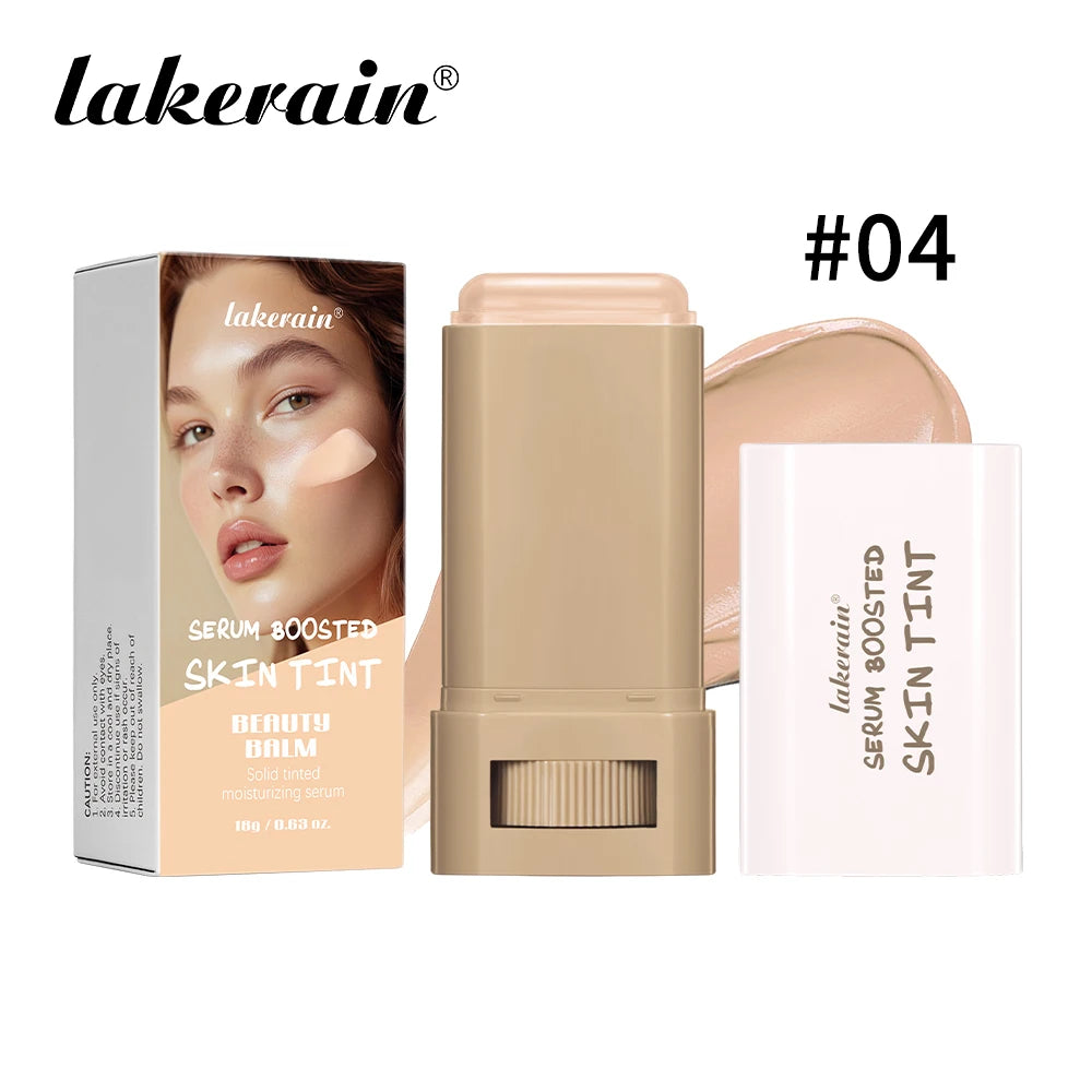 Eraser Foundation Stick Stick Serum Boosted Skin Tint Foundation Stick Smooth Plumper Hight Coverage Travel Flawless Foundation Peaceful Pleasures Health and Wellness 4