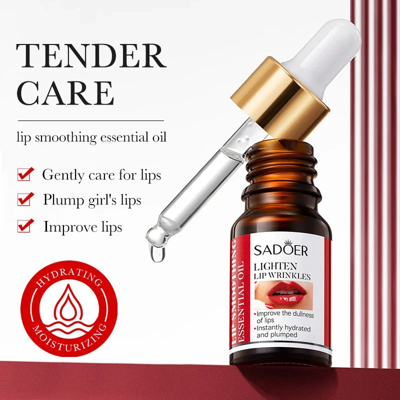 Lip Plumping Serum Oil with Hyaluronic Acid – 10ml