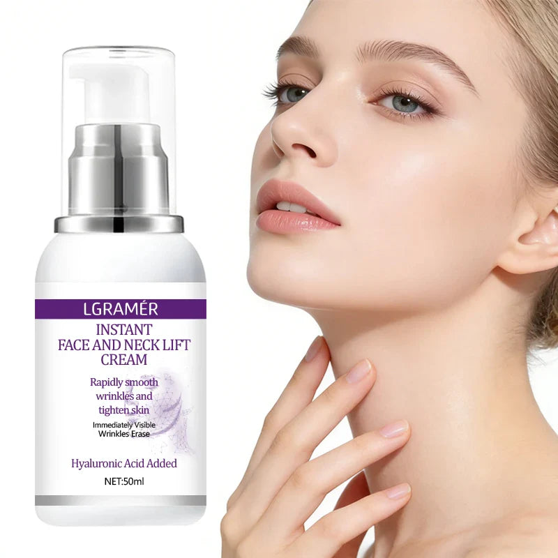 LGRAMER Face & Neck Firming Cream | Hyaluronic Acid 50ml