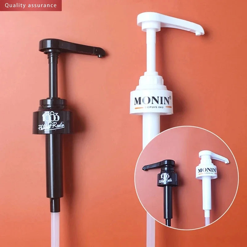 Coffee Milk Tea Dispenser Food Grade Candy Juice Press Monin Universal Bottled Liquid Press Nozzle 10ml Bottle Dispenser Pump Peaceful Pleasures Health and Wellness