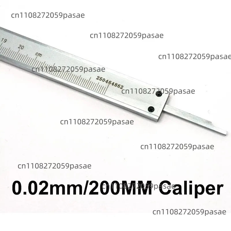 0–200mm Jewelry Caliper – Stainless Steel Bead & Stone Gauge