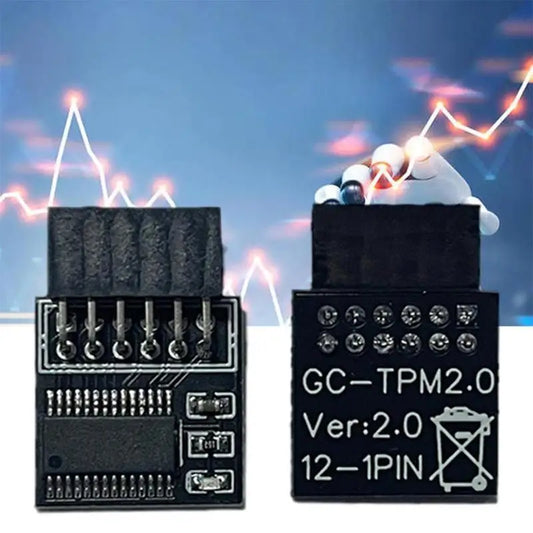 TPM 2.0 Encryption Security Module Remote Card Supports Multi Brand Motherboards 12 14 18 20-1pin Pins Peaceful Pleasures Health and Wellness