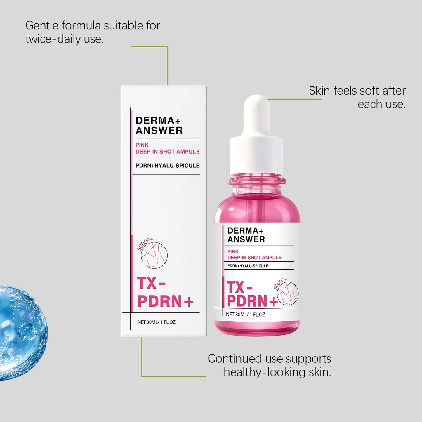 Nicotinamide Brightening Face Essence Deep Moisturize Reduce Wrinkles Brighten Dullness Fade Dark Pigment Collagen Facial Serum Peaceful Pleasures Health and Wellness