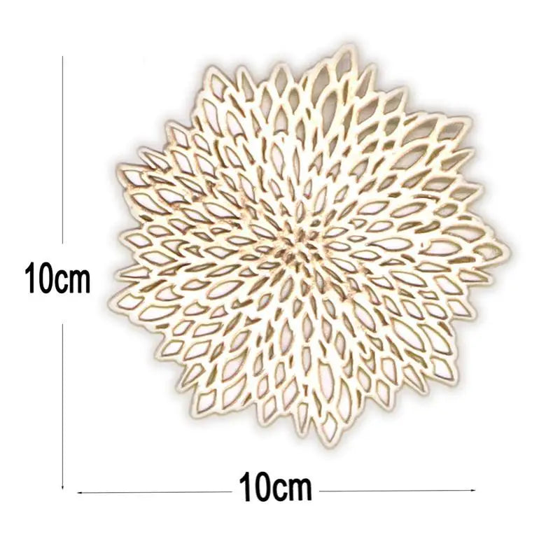 Round Wipeable Vinyl Placemats | Holiday & Christmas Table Mats
