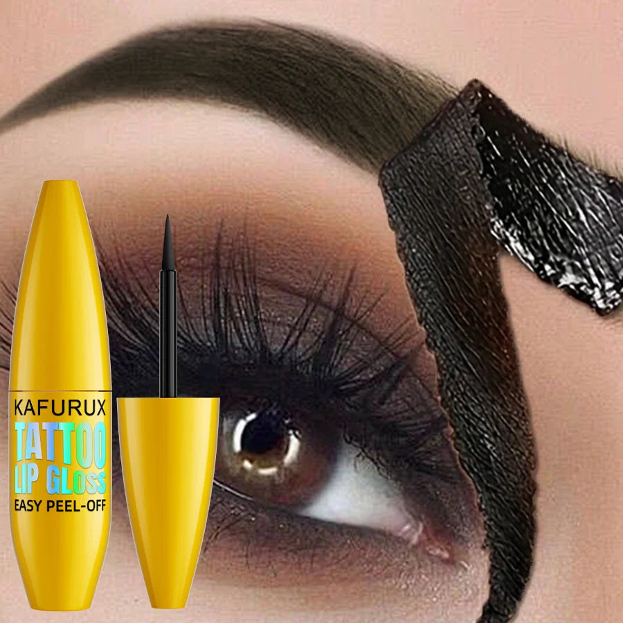 KAFURUX 5-Color Peel-Off Eyebrow Dye Cream – Waterproof Brow Gel