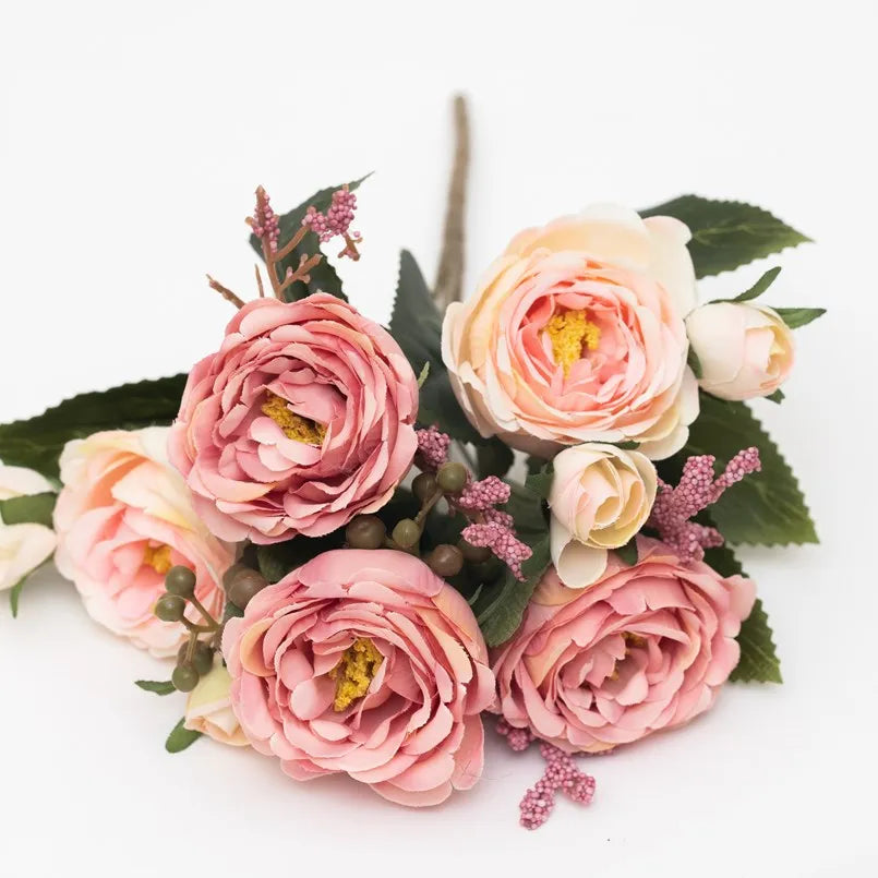Artificial Silk Peony Roses | Wedding & Home Décor Flowers