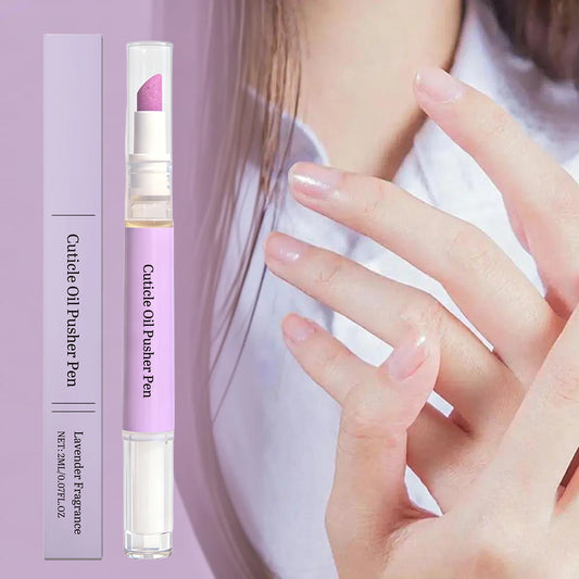 Cuticle Oil Pusher Pen Remove Dead Skin Dry Damaged Maintaining Neat Orderly Appearance Nutrition Nails Essence Manicure Care 2m Peaceful Pleasures Health and Wellness