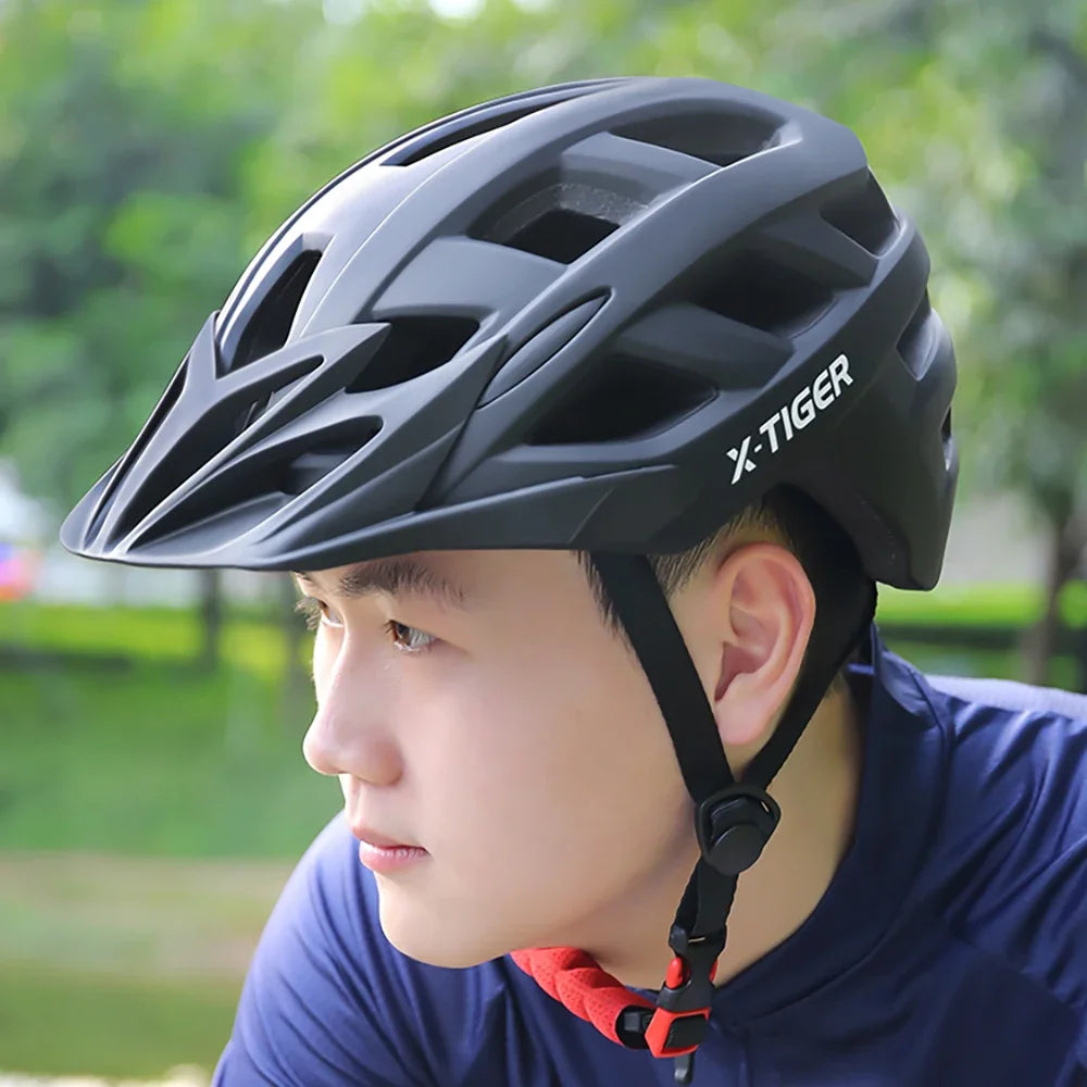 X-TIGER Ultra-Light Mountain Bike Helmet | 21 Vents, CE Rated