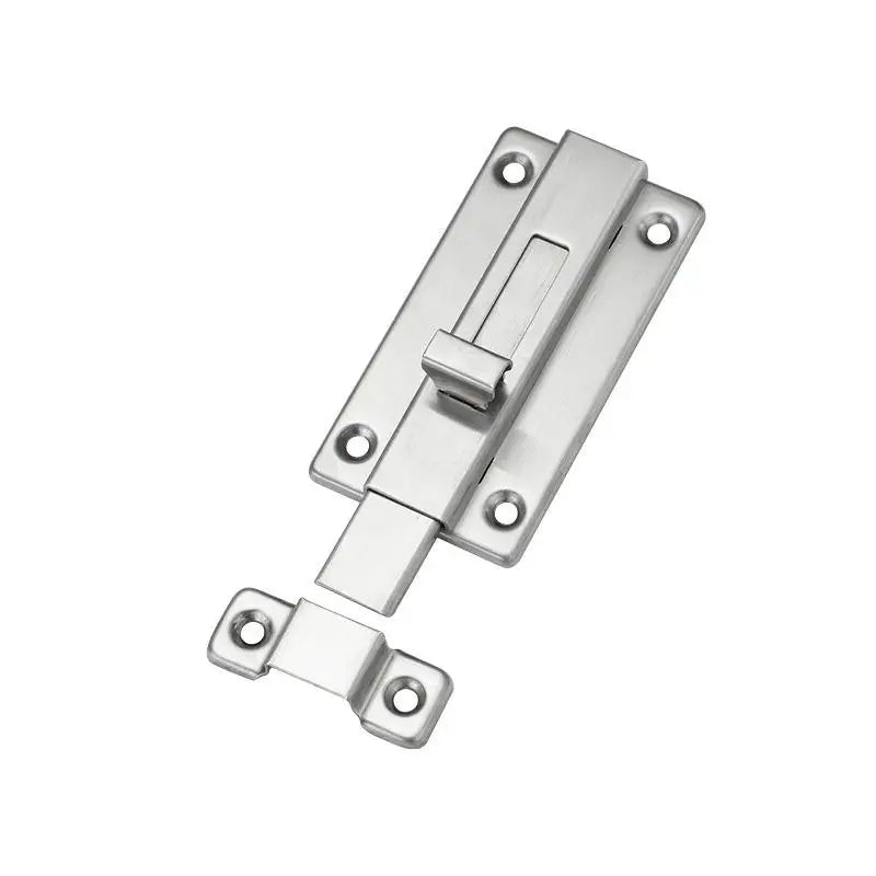 New Self-Elastic Latch Security Bolt Latch Anti-theft Spring Latches Stainless Steel Cabinet Hinges Furniture Supplies Hardware Peaceful Pleasures Health and Wellness