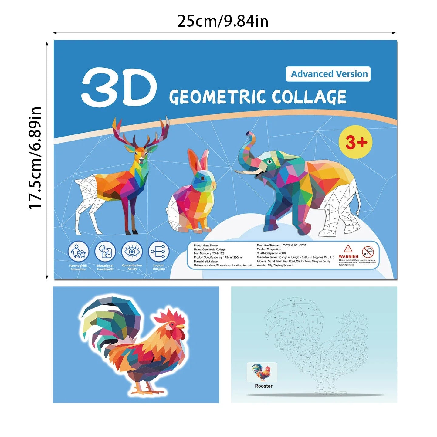 DIY Sticker Puzzle Painting Book-educational Activity Book For&kid