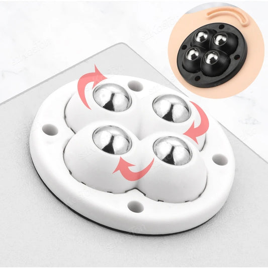 Non Punching Adhesive Furniture Ball Universal Pulley Household Peaceful Pleasures Health and Wellness