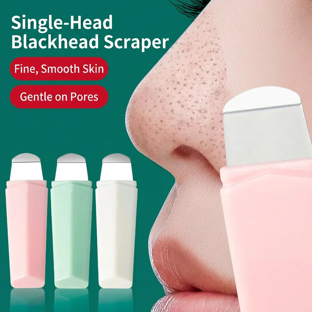 Stainless Steel Blackhead Scraper & Comedone Extractor Wand