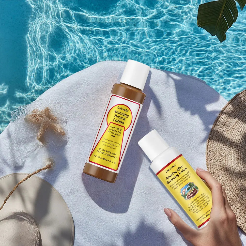Tanning Booster Lotion – Waterproof, Long-Lasting Coconut Bronze