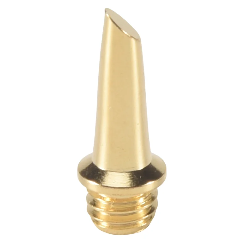 Y51A-6Pcs Replacement Copper Tips Nozzle Kit For Hs-1115K / Mt-100 Aerated Flame Butane Gas Soldering Iron Cordless Welding Tool Peaceful Pleasures Health and Wellness