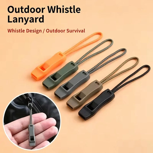Outdoor Safety Whistle Rope Colorful Mix Match Emergency Suitable Peaceful Pleasures Health and Wellness