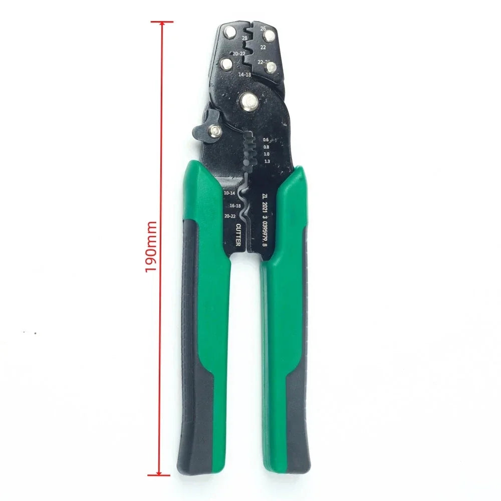 Multi-Function Crimping & Wire Stripping Pliers 190mm CRV Peaceful Pleasures Health and Wellness