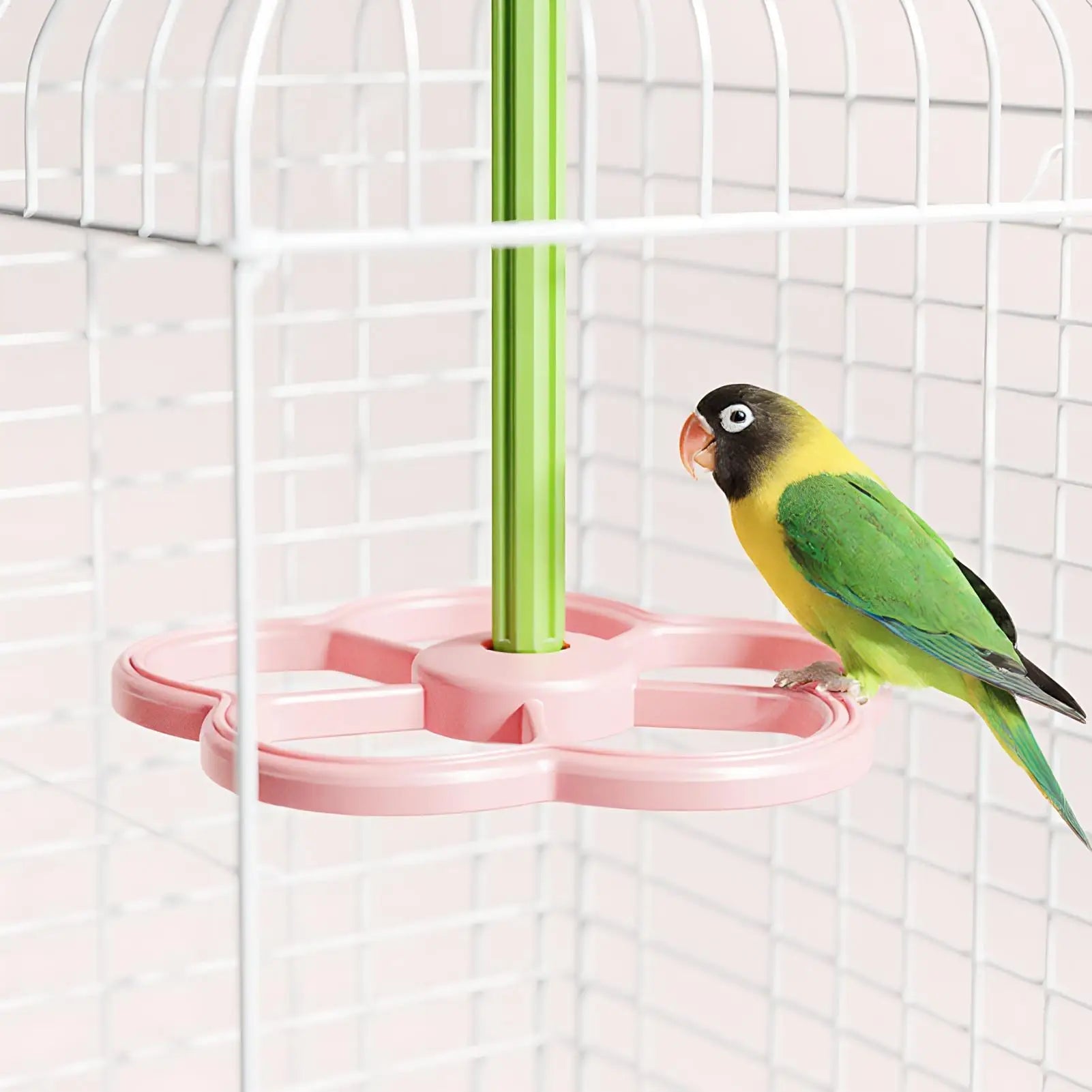 Bird Windmill Perch Sensory Toy | Parakeets Budgies Macaws Bird Enrichment Toy Peaceful Pleasures Health and Wellness