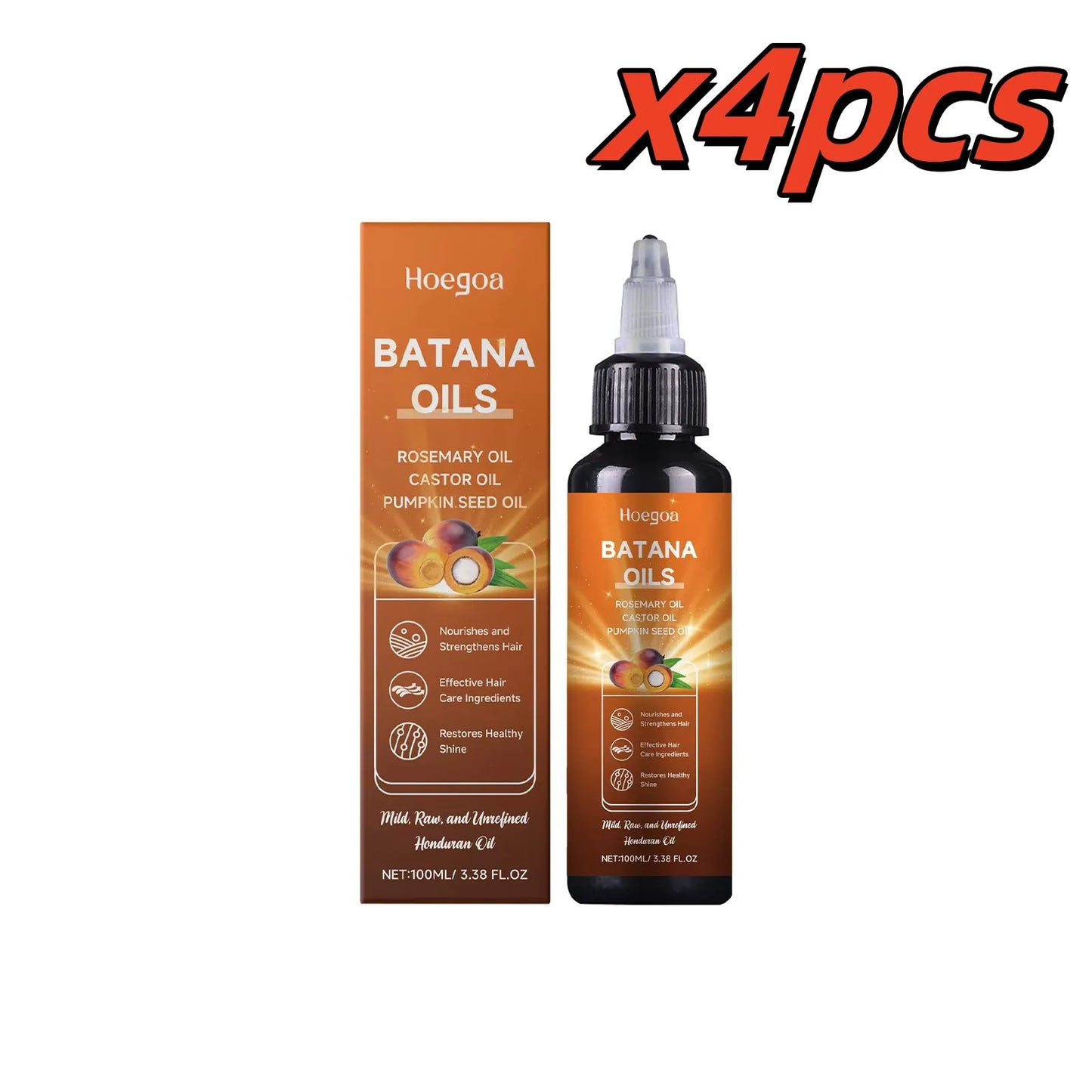 Batana & Rosemary Hair Growth Oil – Strengthen & Repair 100ml