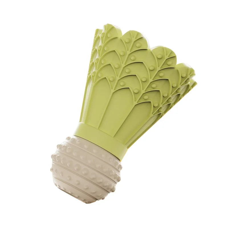 Badminton Shape Interactive Dog Chew Toy | Bite-Resistant