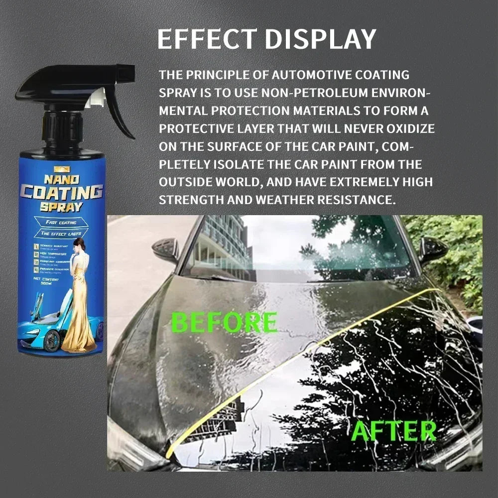 Ceramics for Cars Coating 1500ML 9H Nano Liquid Glass Plated Crystal Hydrophobic Waterproof Polishing Paint Hardness Car Polish Peaceful Pleasures Health and Wellness