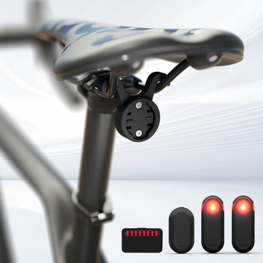 Anti-Slip Bike Saddle Taillight Mount – Garmin Radar Compatible Bicycle Accessory Peaceful Pleasures Health and Wellness