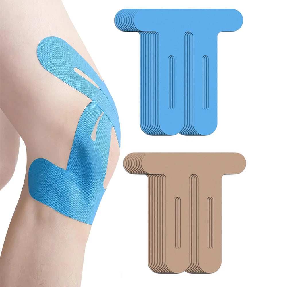 WEFITON Kinesiology Knee Tape 10PCS | Waterproof Athletic Support Kinesiology Knee Tape Peaceful Pleasures Health and Wellness