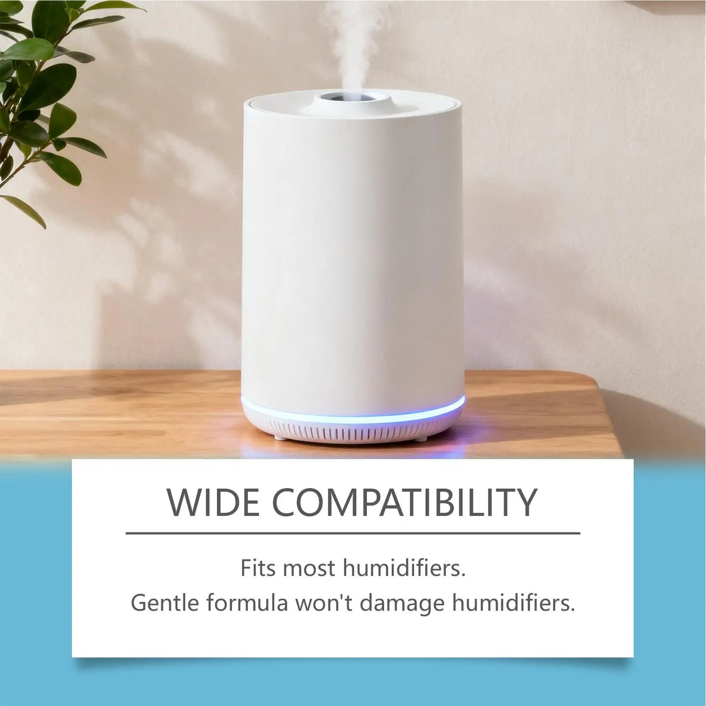 Humidifier Cleaner 3 Pieces Universal Natural Household Accessories Humidifier Tank Cleaner For Home Offices Living Room Peaceful Pleasures Health and Wellness