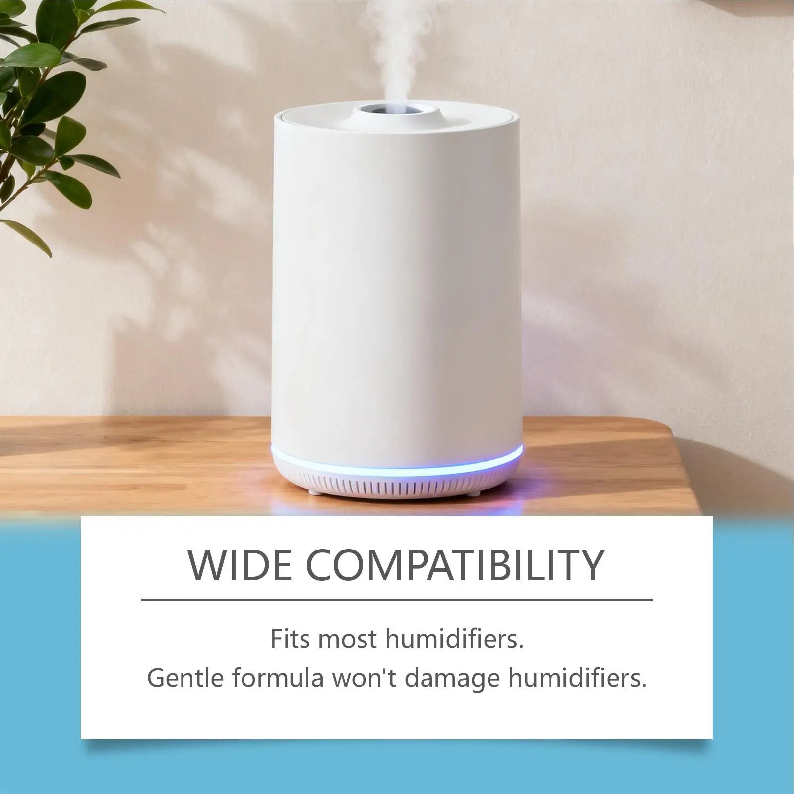 Humidifier Cleaner 3 Pieces Universal Natural Household Accessories Humidifier Tank Cleaner For Home Offices Living Room Peaceful Pleasures Health and Wellness
