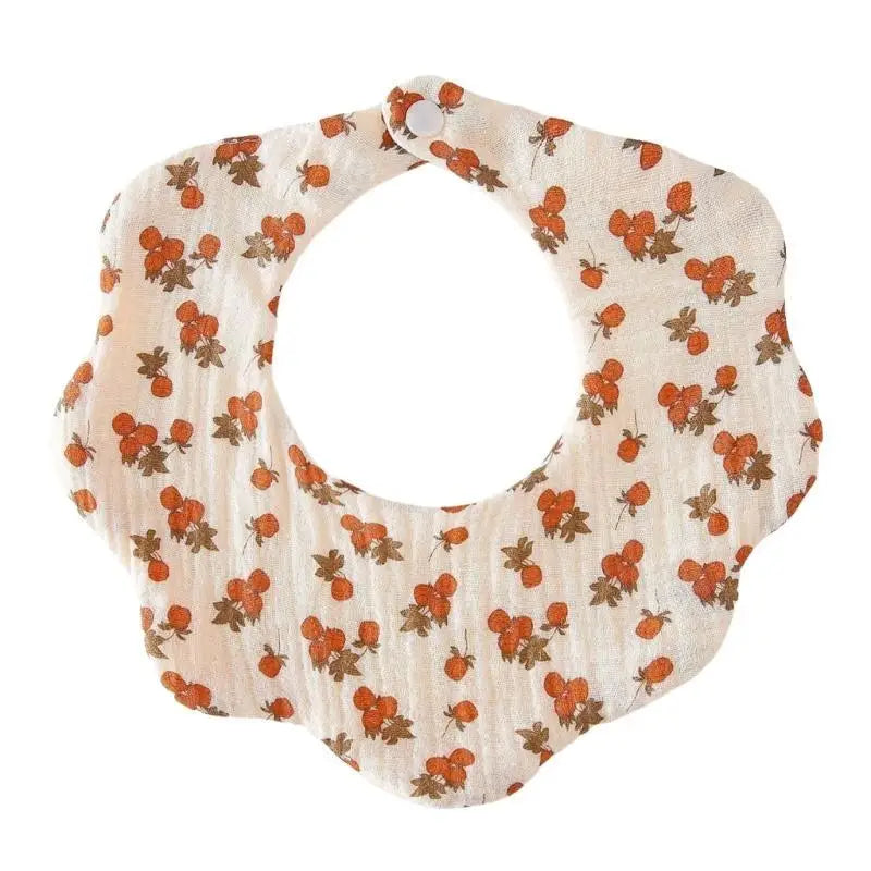 Cotton Bandana Baby Bib | Floral Teething & Drooling Bib