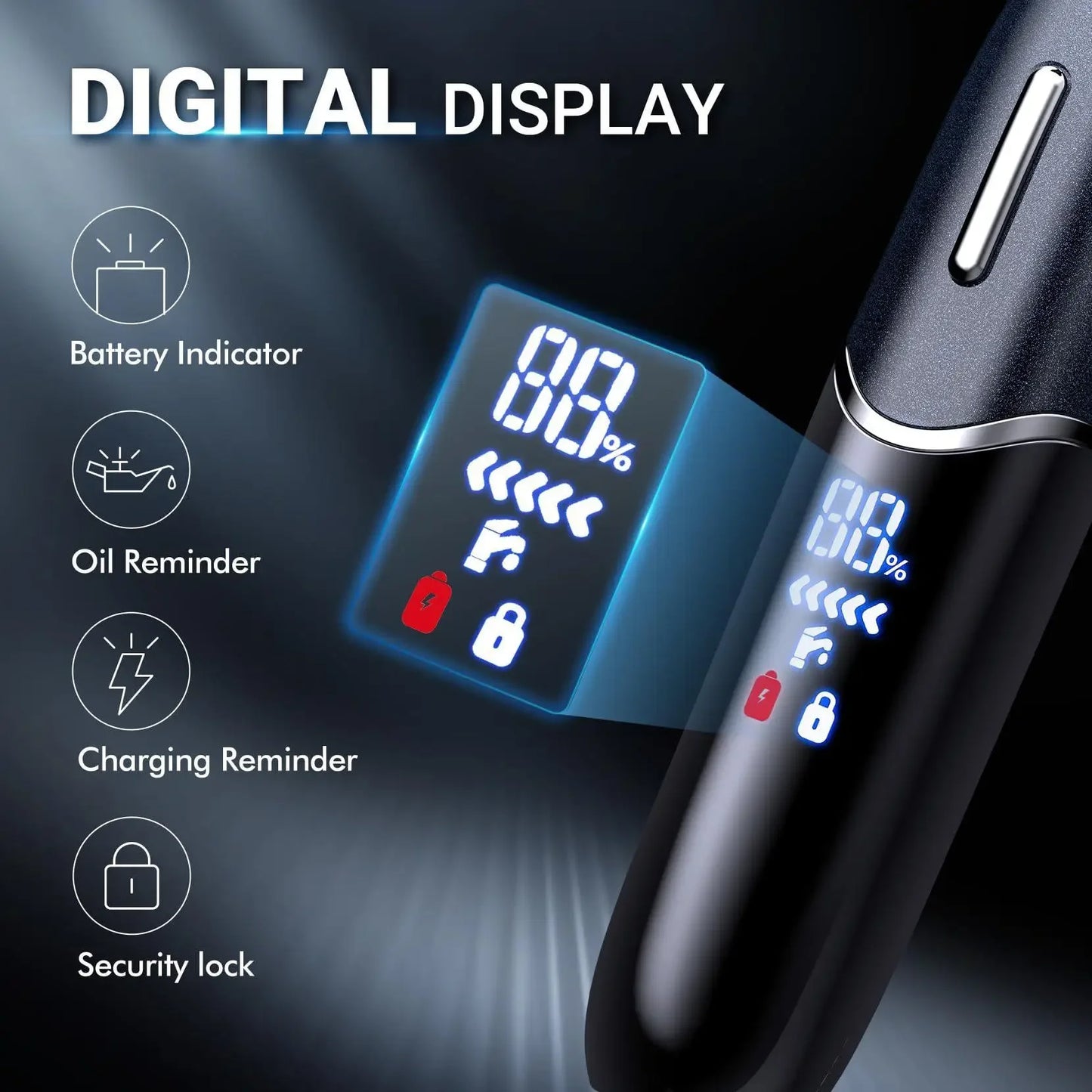 Men's Electric Body & Beard Trimmer | Rechargeable Shaver