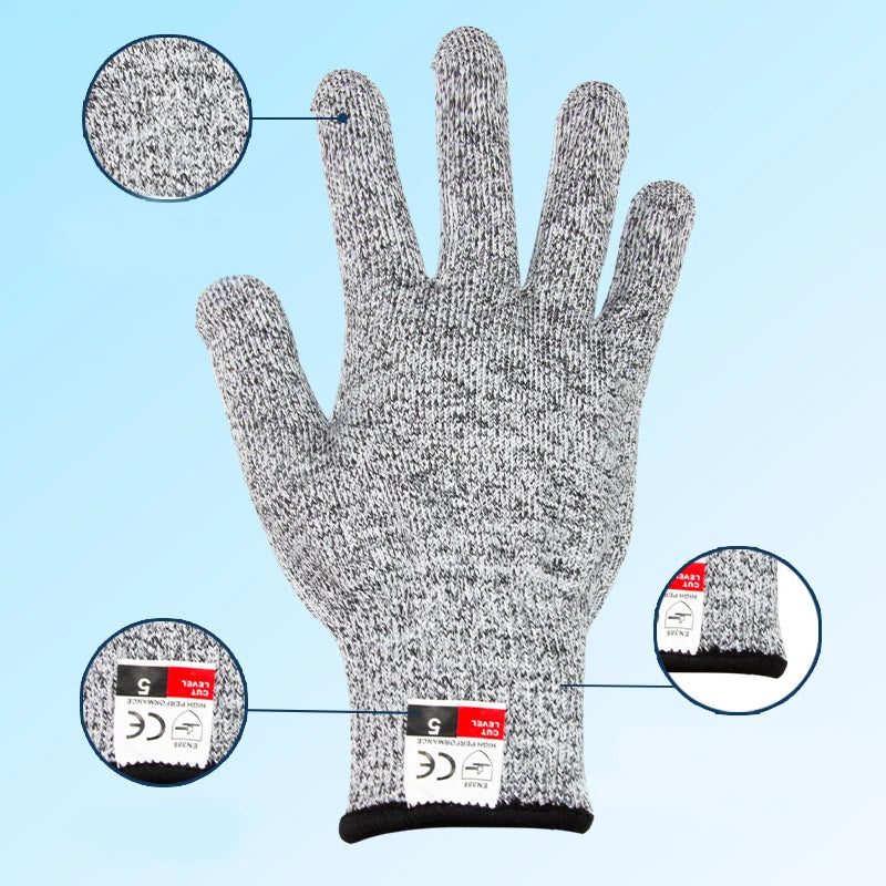 HPPE Grade 5 Cut-Resistant Gloves | Garden & Work Safety
