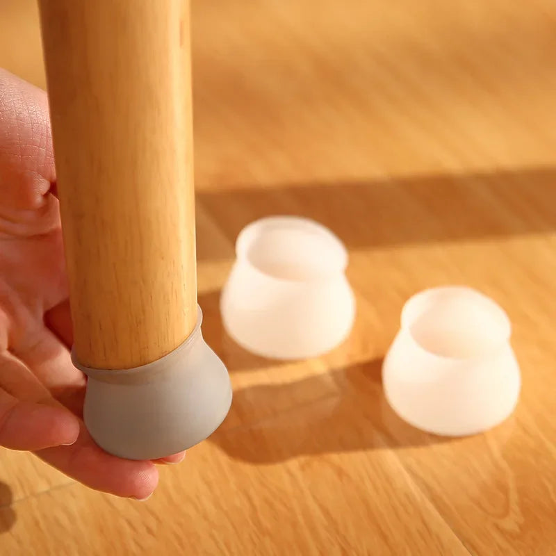 Chair Chair Foot Cover Leg Rubber Pads Table Legs for Furniture Covers Feet Protections Floor Protector Dust Jackets Pad Items Peaceful Pleasures Health and Wellness