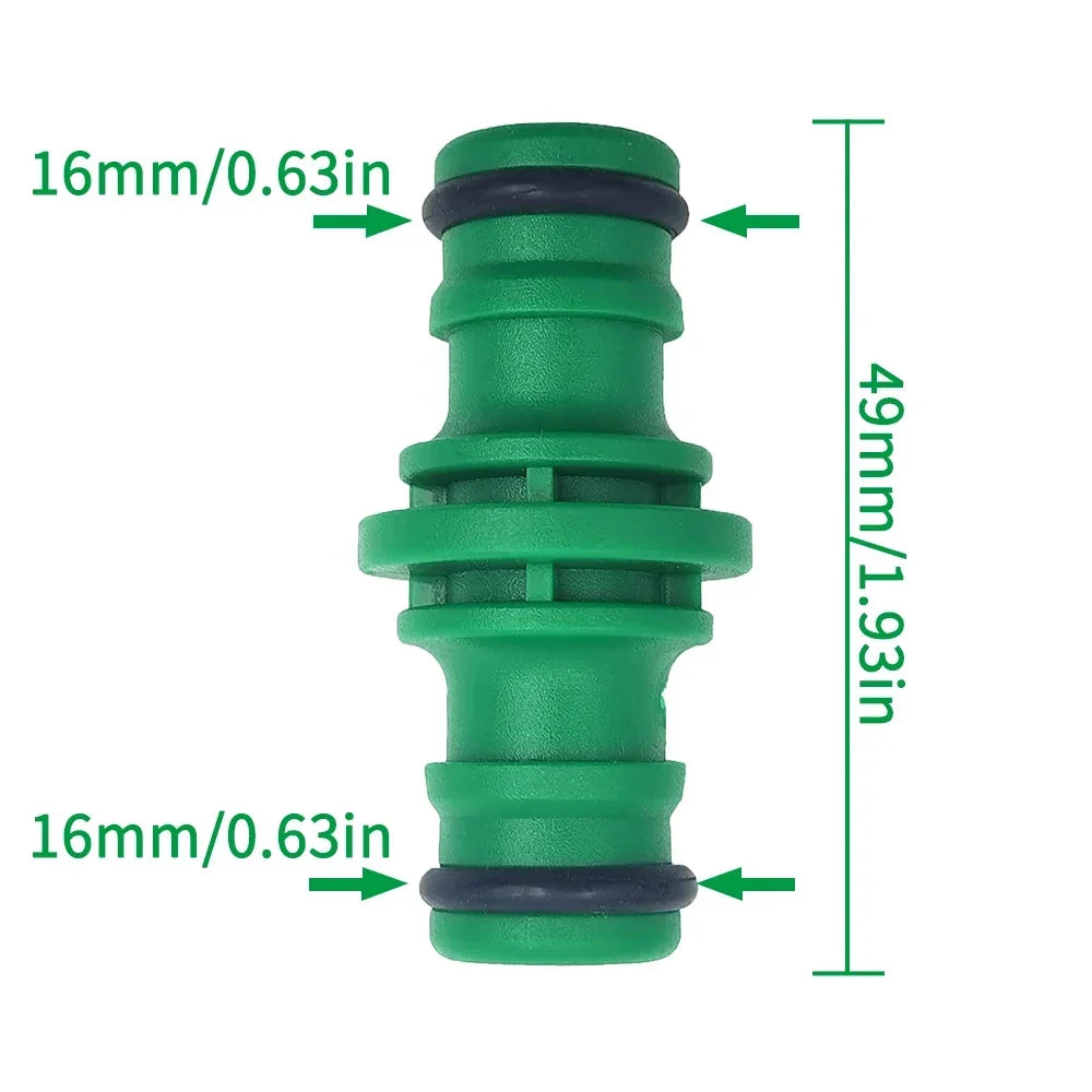 Garden Hose Quick Connector 1/2" Double Male Coupling Adapter