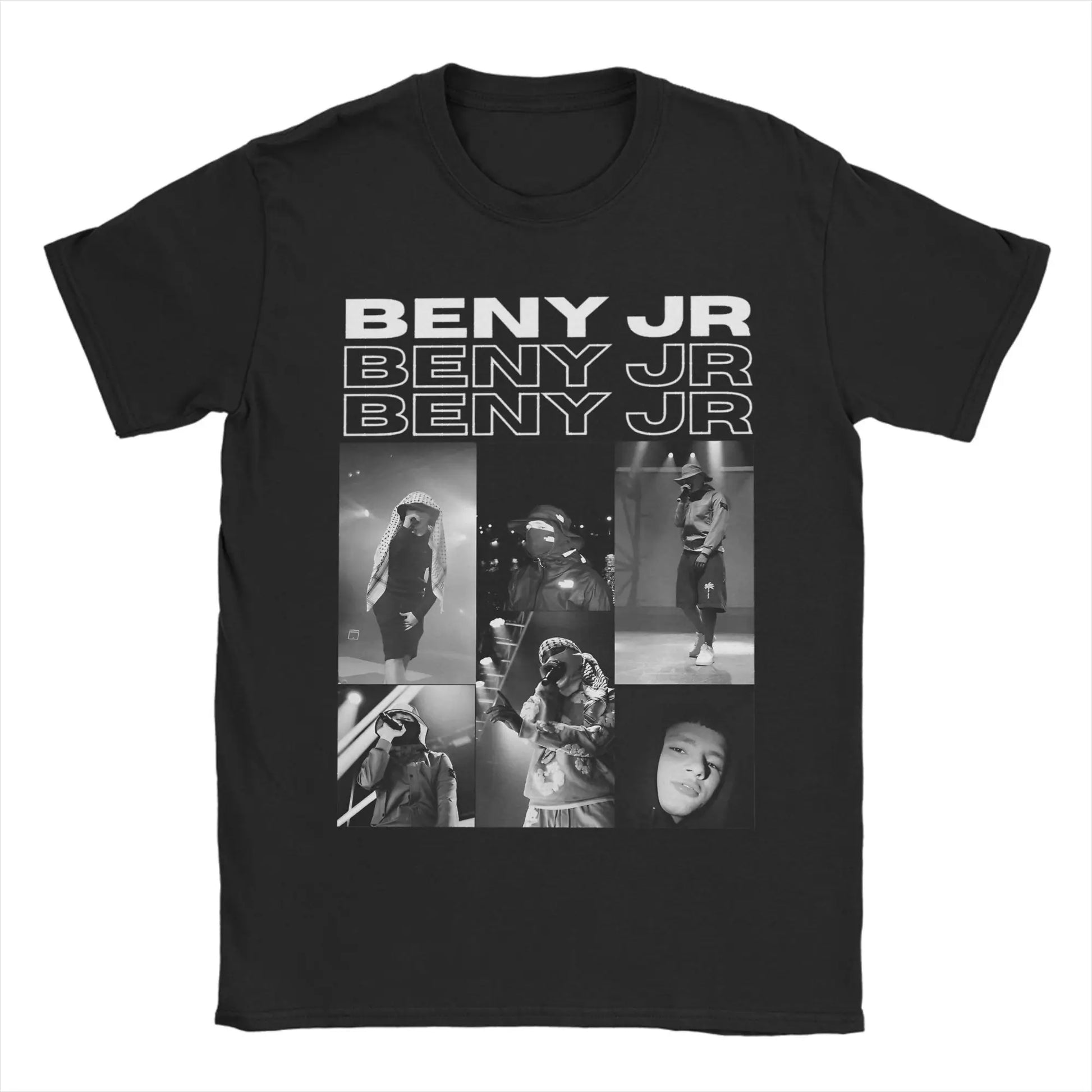 Benys Jr Pure Cotton T Shirt For Men Beach Rapper Y2K Casual T Shirts Crewneck Fashion Tees Oversize Pattern Tops Peaceful Pleasures Health and Wellness