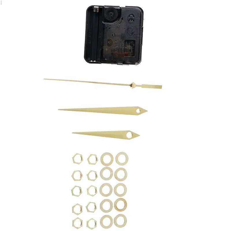 1 Set Hanging DIY Quartz Watch Silent Wall Clock Movement Quartz Repair Movement Clock Mechanism Parts Clock Parts with Needles Peaceful Pleasures Health and Wellness