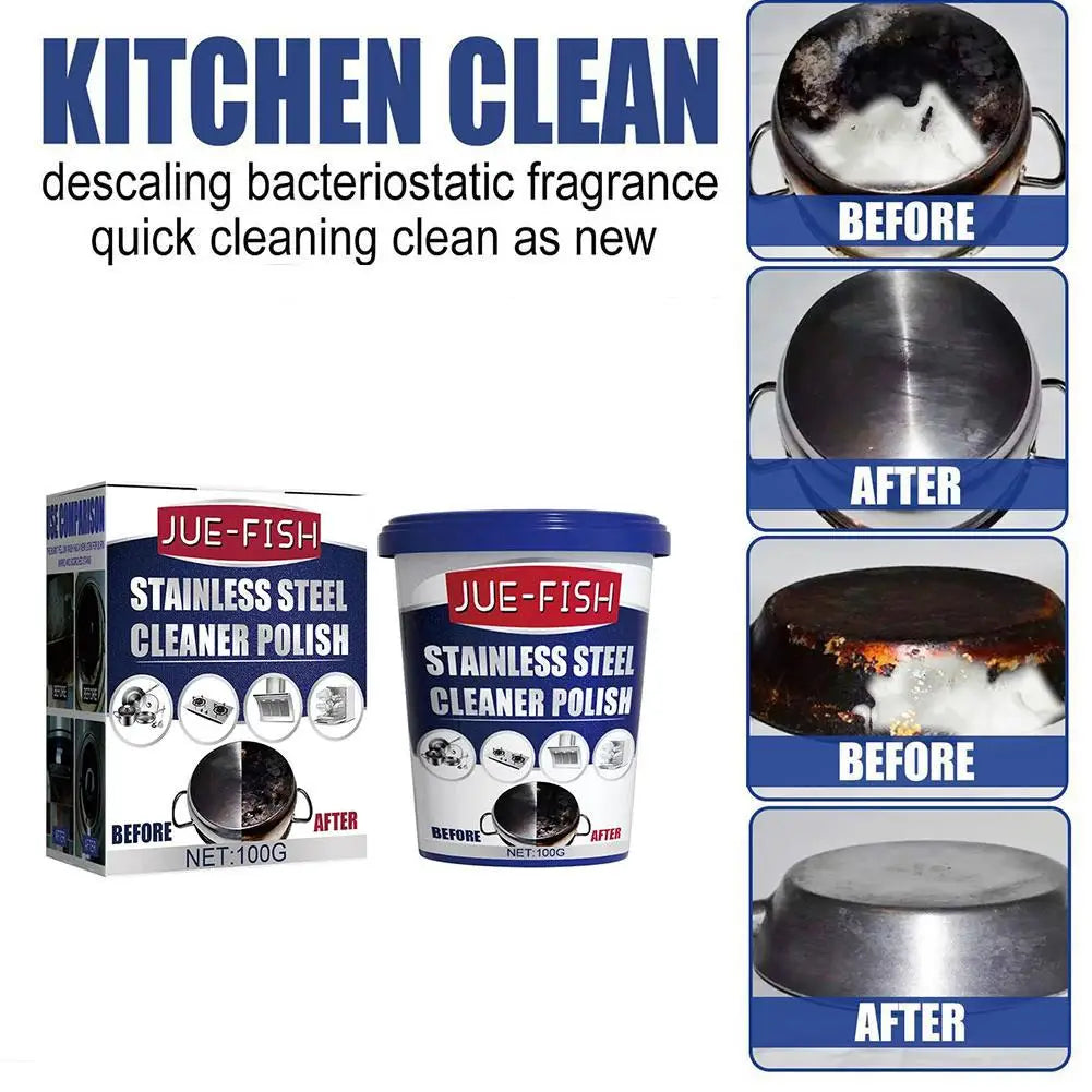 Stainless Steel Cookware Cleaner for Effortless Shine Peaceful Pleasures Health and Wellness