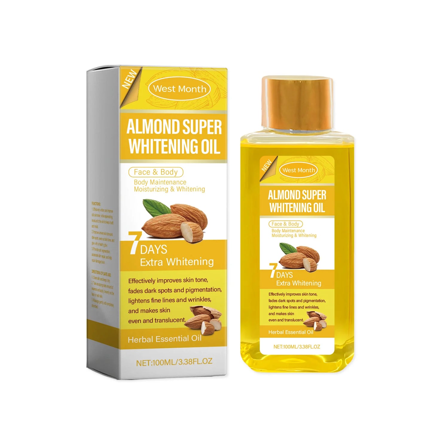 Papaya Whitening Body Oil – Brighten, Moisturize & Anti-Aging