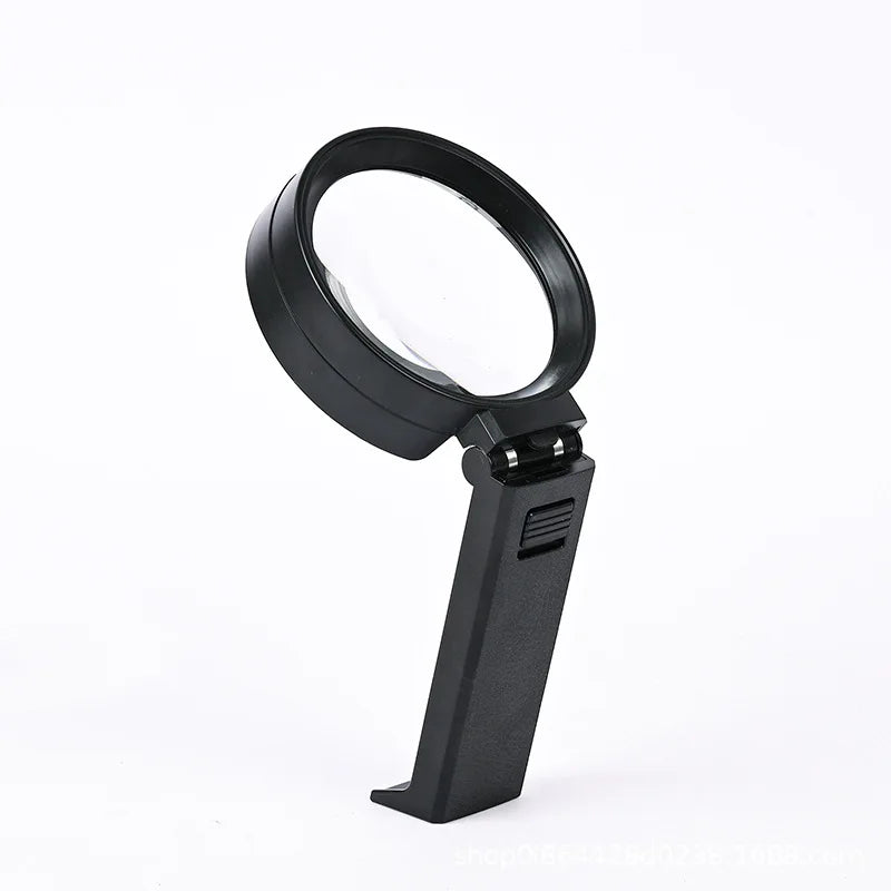 Handheld Magnifying Glass, Led Magnifier-For Seniors Reading, coins Peaceful Pleasures Health and Wellness 2x 5x