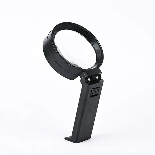 Handheld Magnifying Glass, Led Magnifier-For Seniors Reading, coins Peaceful Pleasures Health and Wellness 2x 5x