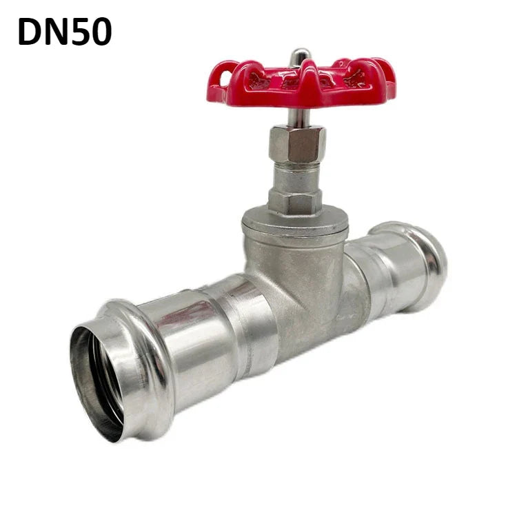 304 Stainless Steel Globe Valve DN15–DN50 | Water & Oil Switch
