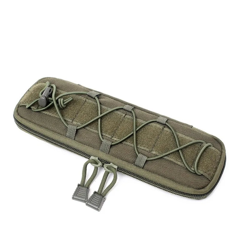 Tactical MOLLE Knife Pouch – Nylon EDC Folding Knife Holder Tactical Knife Pouch Peaceful Pleasures Health and Wellness Green-Large