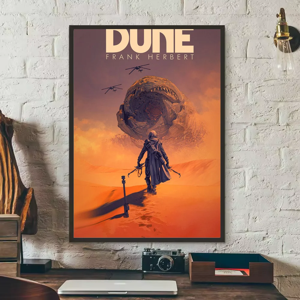 Dune Part 2 Movie Poster HD Waterproof PVC Wall Art Sticker Movie Wall Poster Peaceful Pleasures Health and Wellness