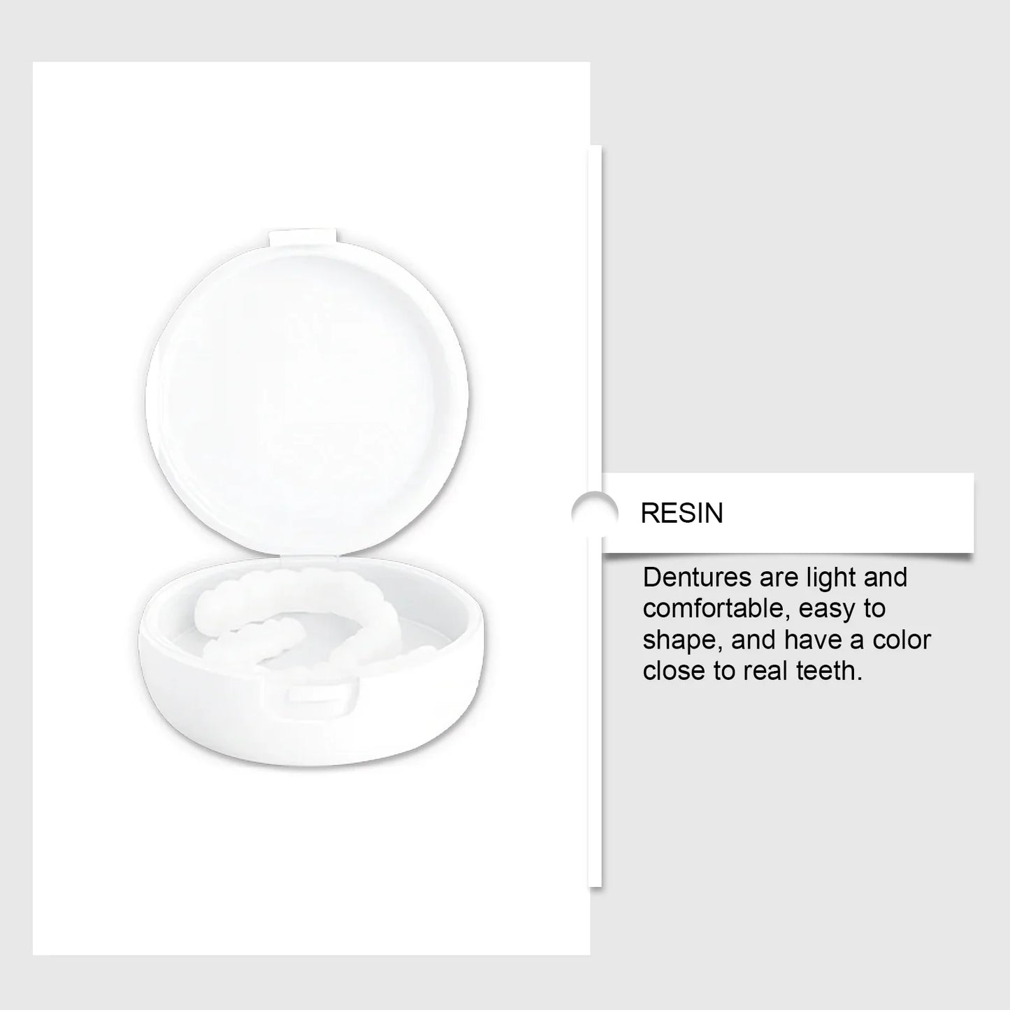 Adjustable Clip-On Dentures – Cosmetic Smile Cover | Oralhoe