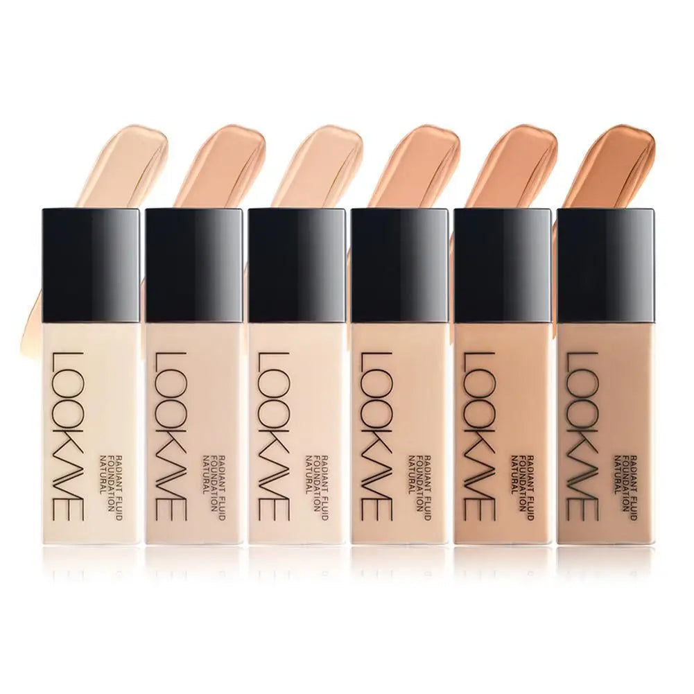 Long-Lasting Liquid Foundation Full Coverage, Natural Matte Finish, Moisturizing Concealer, CC Cream Base Makeup Tool Peaceful Pleasures Health and Wellness