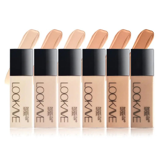 Long-Lasting Liquid Foundation Full Coverage, Natural Matte Finish, Moisturizing Concealer, CC Cream Base Makeup Tool Peaceful Pleasures Health and Wellness