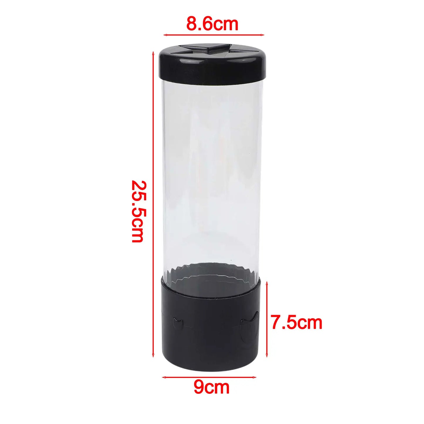 Wall Mount Automatic Disposable Cup Dispenser Holder | 40-45 Cups