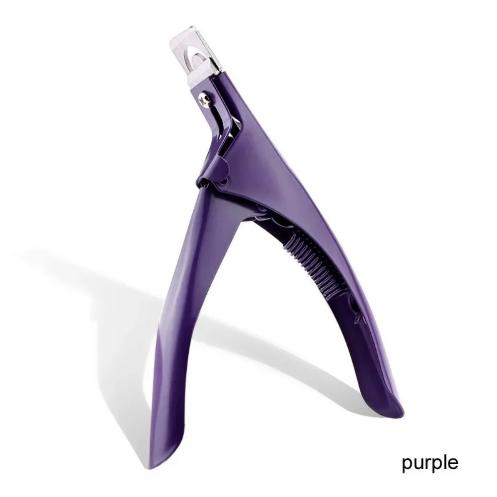 Acrylic Nail Clipper Magnetic U-Cut | Gel & False Nail Cutter