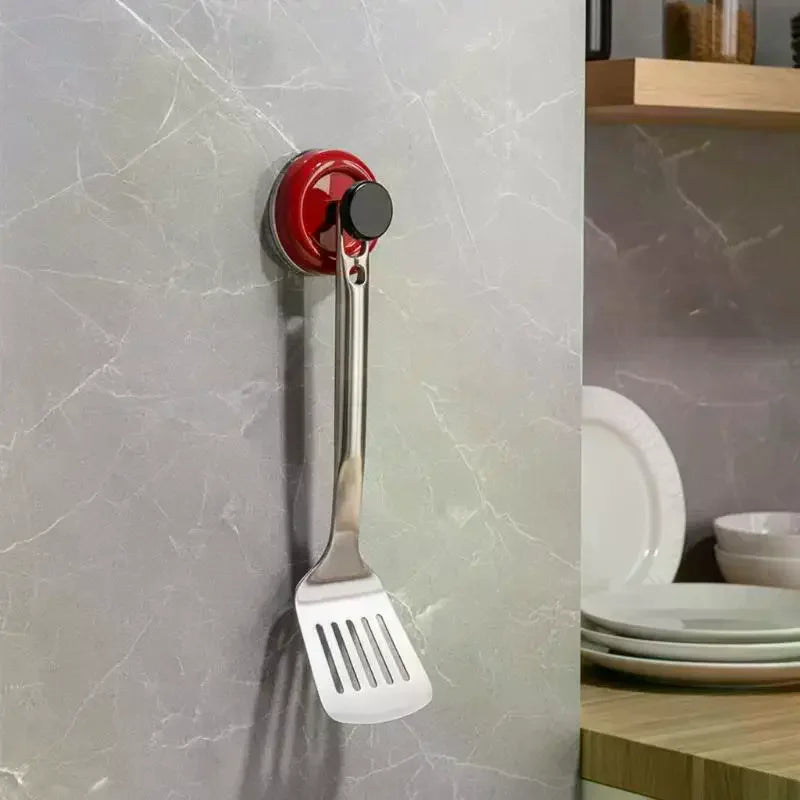 Colorful Suction Cup Wall Hooks No-Drill 5kg Hold 4-Pack